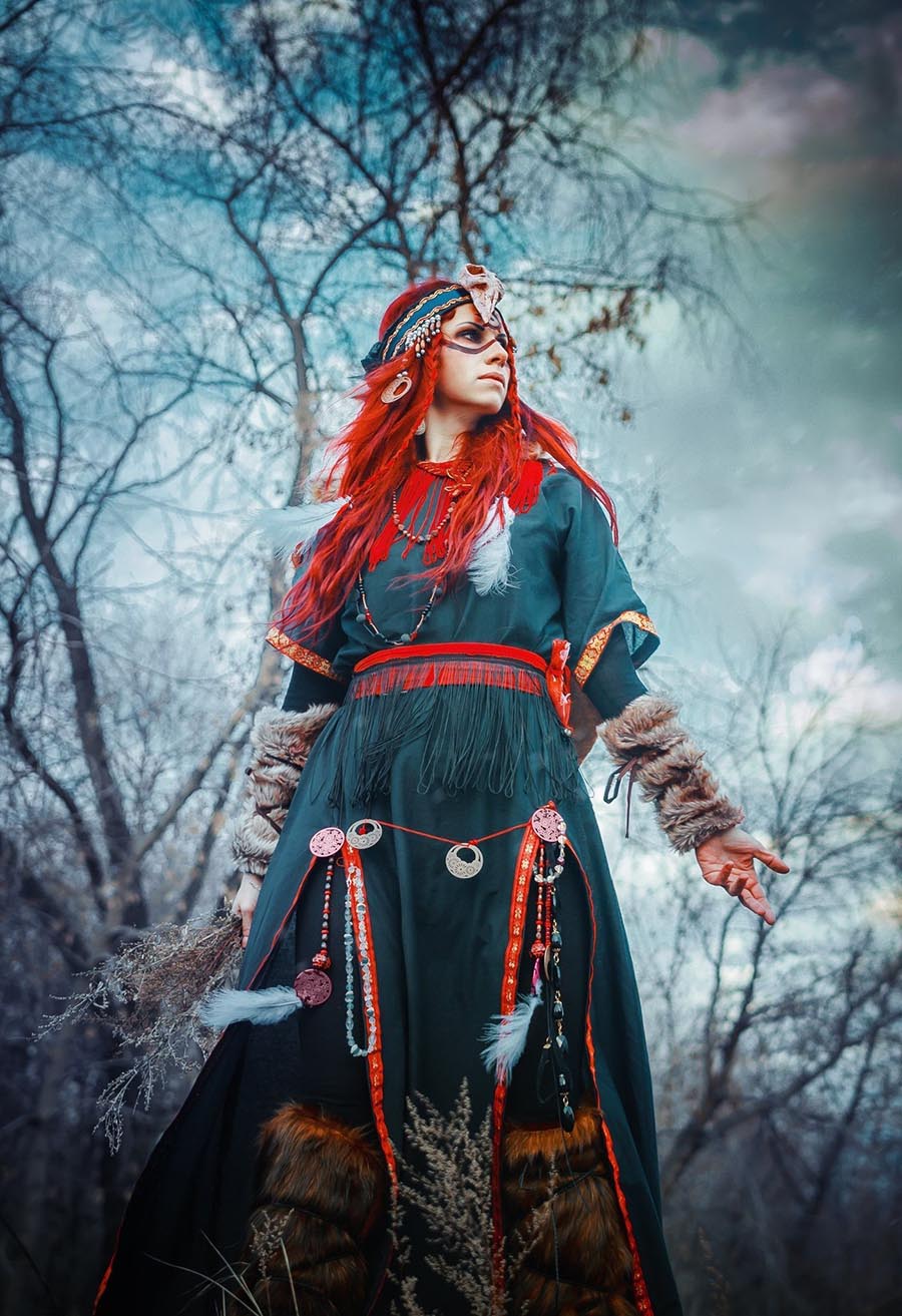 Girls in Slavic costumes underwear in Kitakyushu