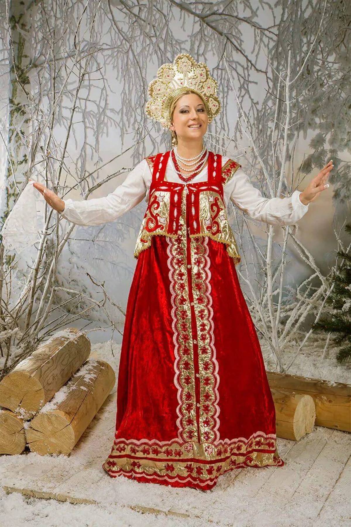 Girls in Slavic costumes in Kitakyushu