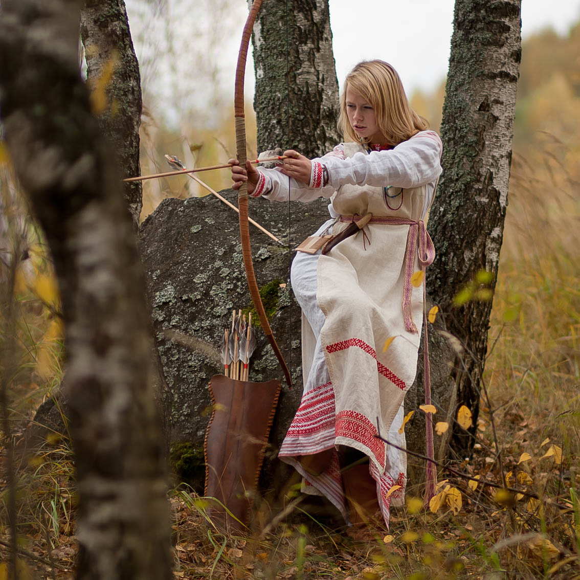 Sexy photo Girls in Slavic costumes in Kitakyushu